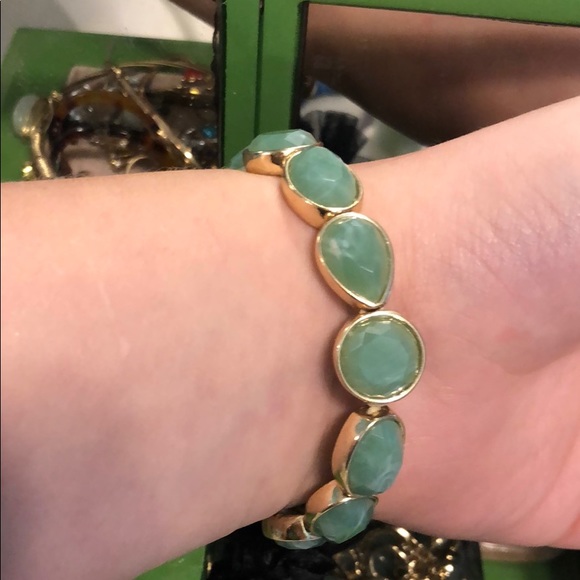 Green Chunky Stone Bracelet - Picture 1 of 1